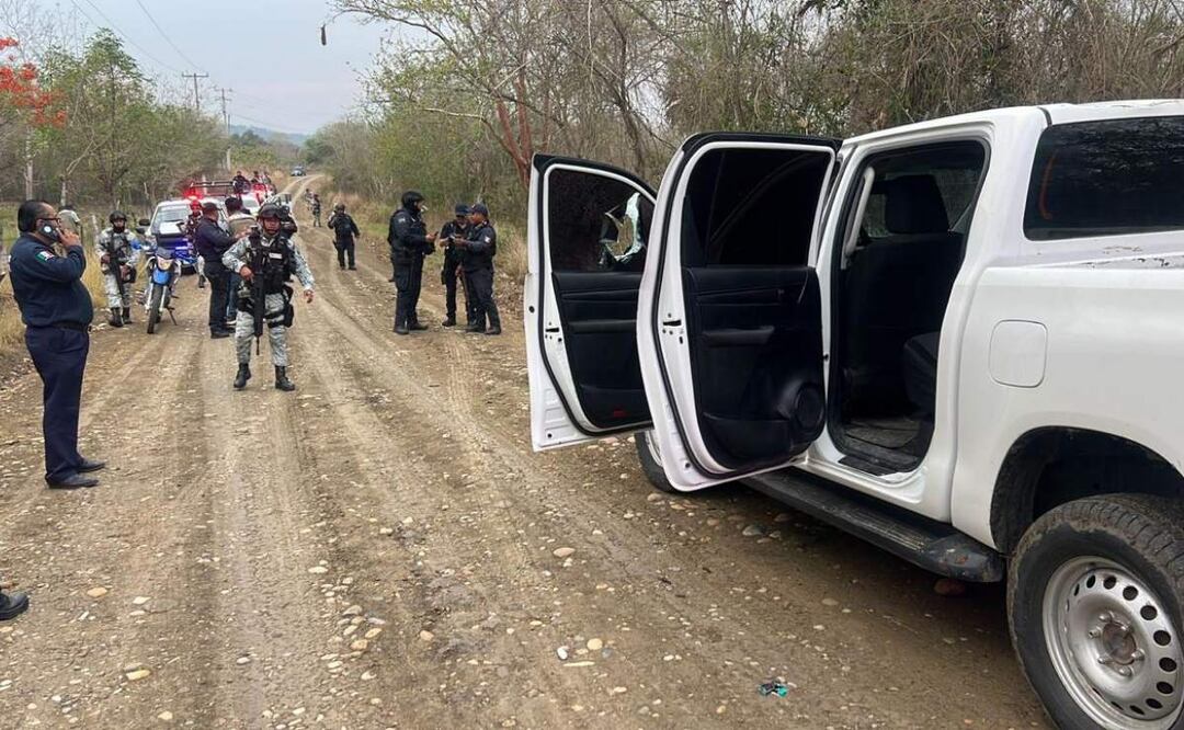 Varios sujetos agreden a familiares de candidato del PAN en alcaldía veracruzana de Tantoyuca, Joaquín Guzmán Avilés (29/05/2025). Foto: Especial
