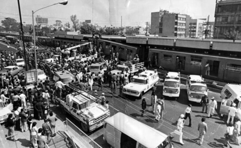 Así narraron testigos el "macabro" accidente del Metro en 1975