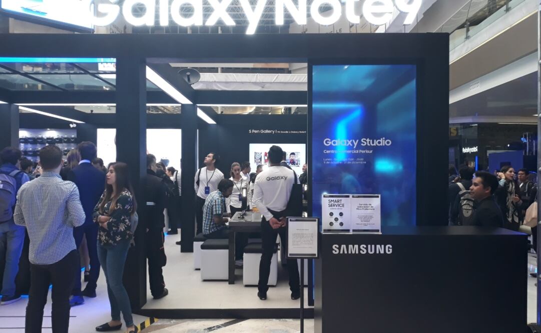 La idea es acercar a la gente a los productos de Samsung