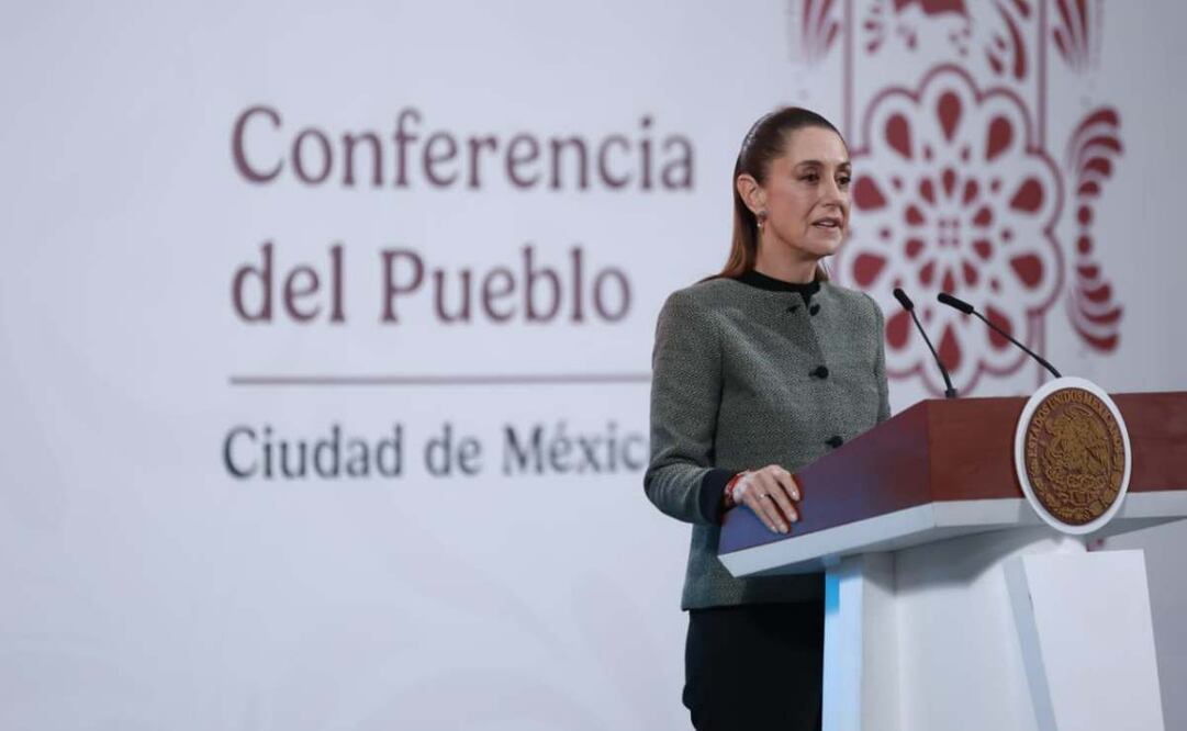 Ciudad de México 12 septiembre 2025 Conferencia del pueblo encabezada por la presidenta Claudia Sheinbaum Pardo en el salón de tesorería de Palacio Nacional. Foto: Fernanda Rojas / EL UNIVERSAL