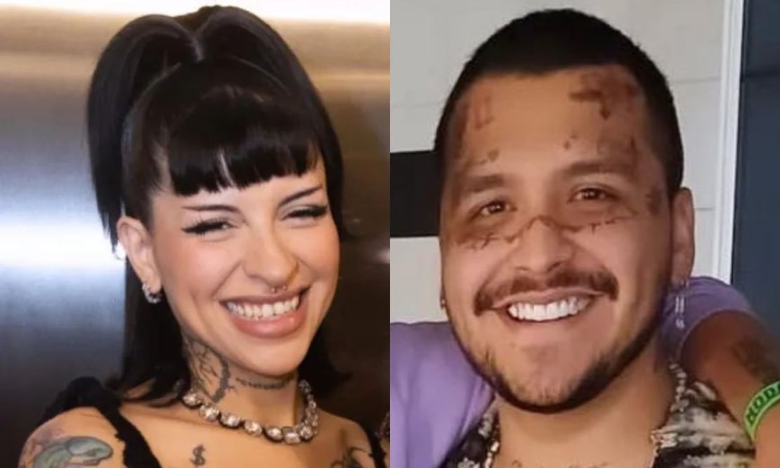 Cazzu y Christian Nodal. Fuente: producción Universal