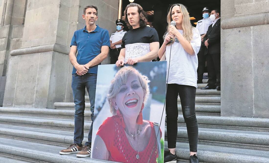Los familiares y amigos de Alejandra Cuevas convocaron a los ciudadanos a plantarse en las puertas de la Suprema Corte de Justicia hoy, cuando está sobre la mesa su liberación. Foto: Archivo/ EL UNIVERSAL.