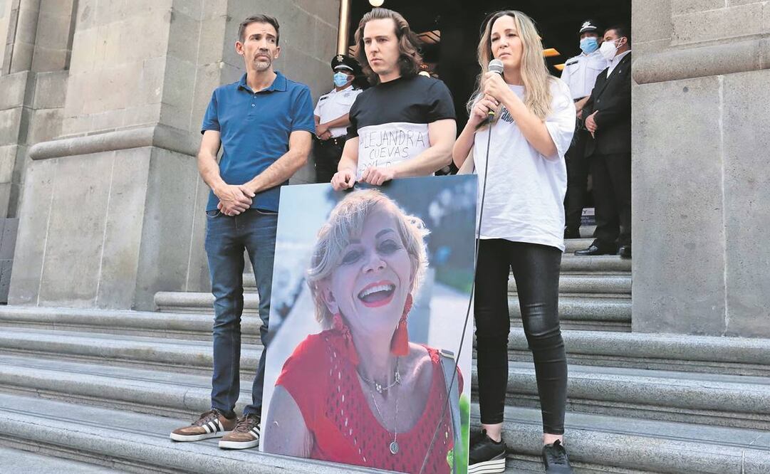 Los familiares y amigos de Alejandra Cuevas convocaron a los ciudadanos a plantarse en las puertas de la Suprema Corte de Justicia hoy, cuando está sobre la mesa su liberación. Foto: Archivo/ EL UNIVERSAL.