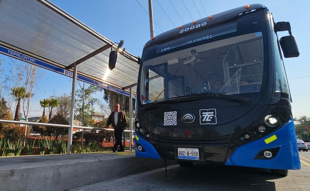 Servicio de Transportes Eléctricos (STE) realizó pruebas operativas para el Nuevo Trolebús en Avenida Aztecas. Foto: Especial