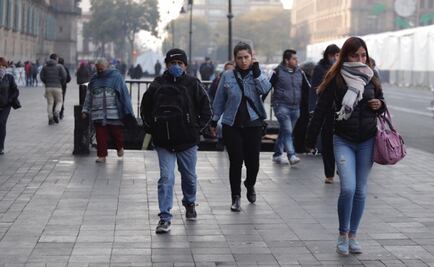 Prevén hasta 7 grados de temperatura en la CDMX