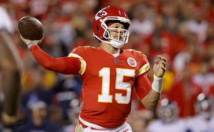 Patrick Mahomes rescata a los Chiefs para vencer a los Titans