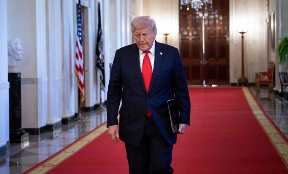 El líder republicano insistió en que él llegó al poder el pasado 20 de enero con una política de "sentido común". Foto: AFP/Archivo