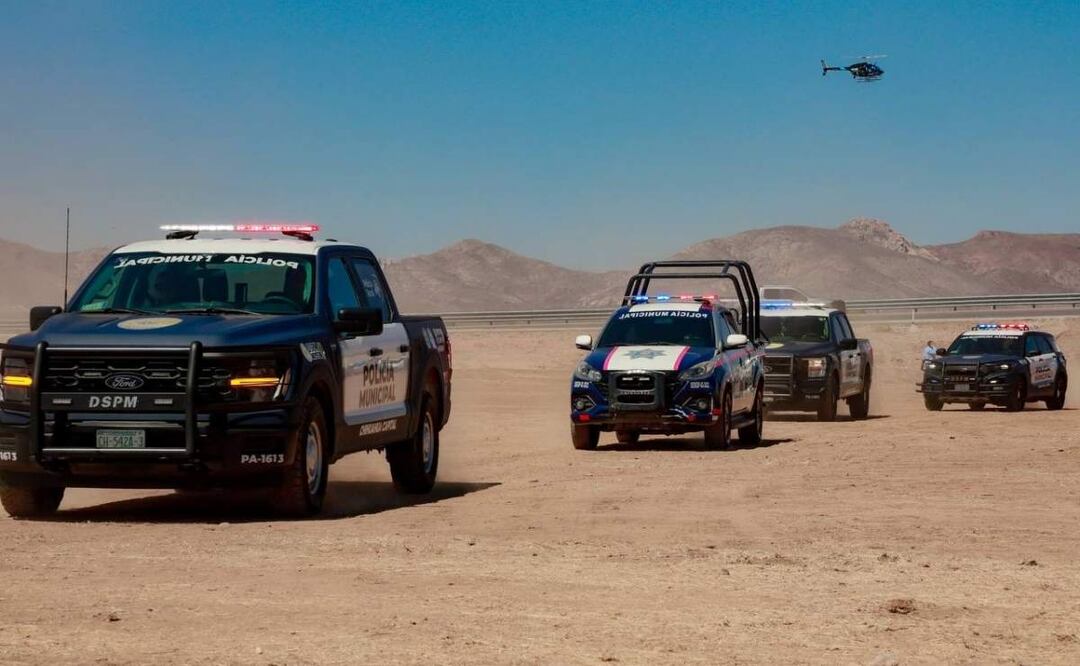 Autoridades arrancan Operativo de Semana Santa 2025 en 3 municipios de Chihuahua (10/04/2025). Foto: Especial