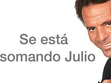 Llega julio y con él los divertidos memes de Julio Iglesias