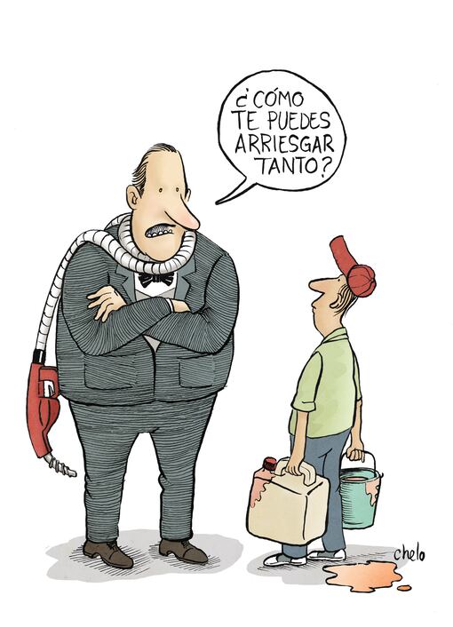 De cuellos a cuellos