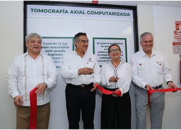 Américo Villarreal entrega nuevo equipo a Hospital Infantil de Tamaulipas; buscan brindar mejor atención médica
