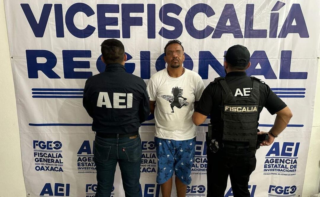 José Luis contaba con una orden de aprehensión por los delitos de tentativa de feminicidio, violación y daños con penalidad agravada en Ciudad Juárez, Chihuahua (16/04/2025). Foto: Especial