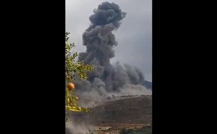 Reportan fuerte explosión en edificio del Hezbolá, en el sur del Líbano