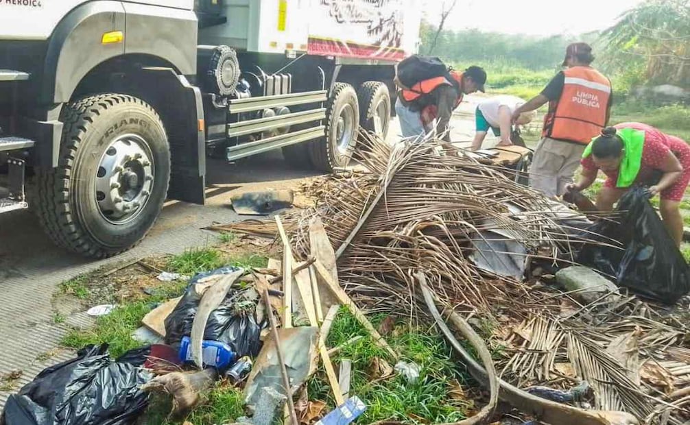Recolectan 150 toneladas de residuos del puerto de Veracruz (25/01/2026). Foto: Especial