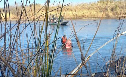 Rescatan cuerpo sin vida de niña venezolana que se ahogó en el Río Bravo