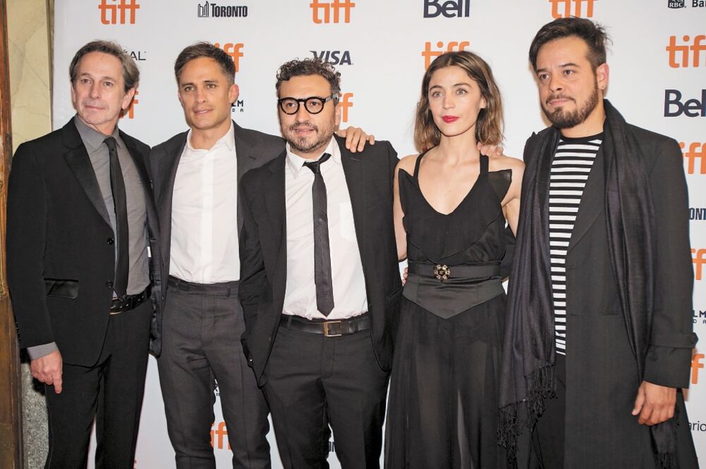 Alfredo Castro, Gael, Alonso Ruizpalacios, Ilse Salas y Leonardo Ortizgris. Foto: TIJANA MARTIN. AP