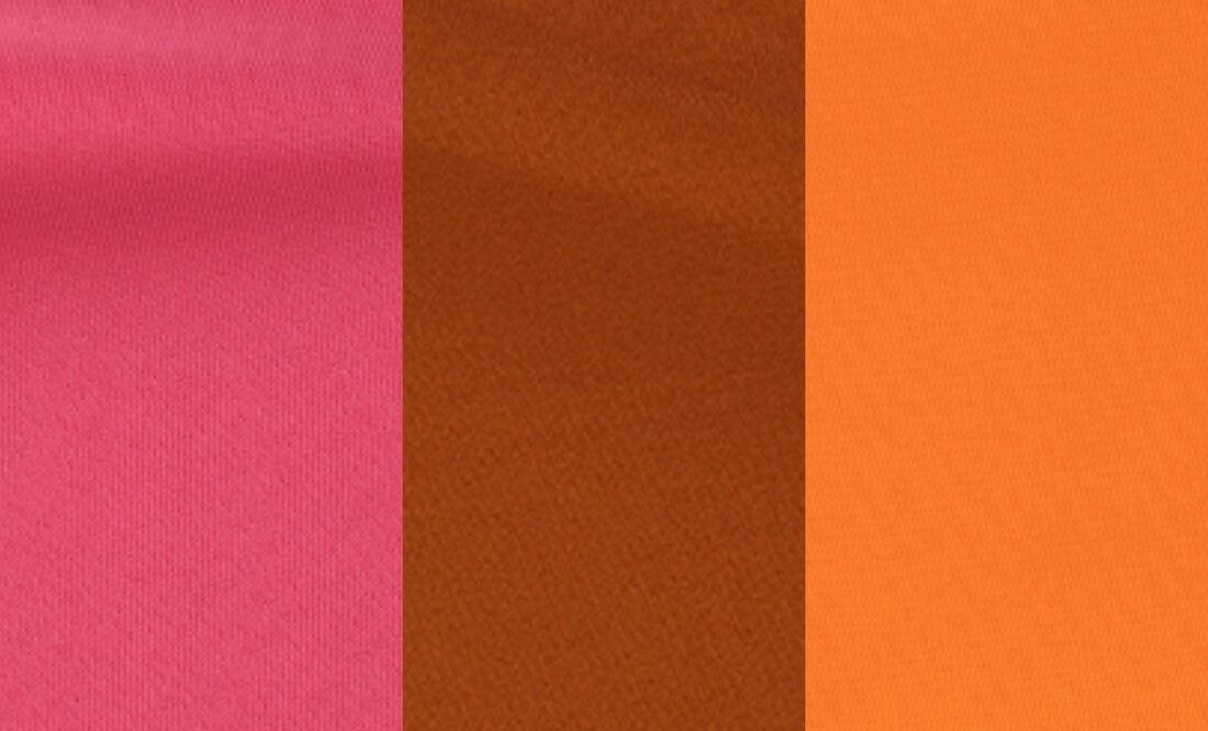 La paleta de color para otoño de Pantone incluye muchos colores vibrantes Foto: Cortesía