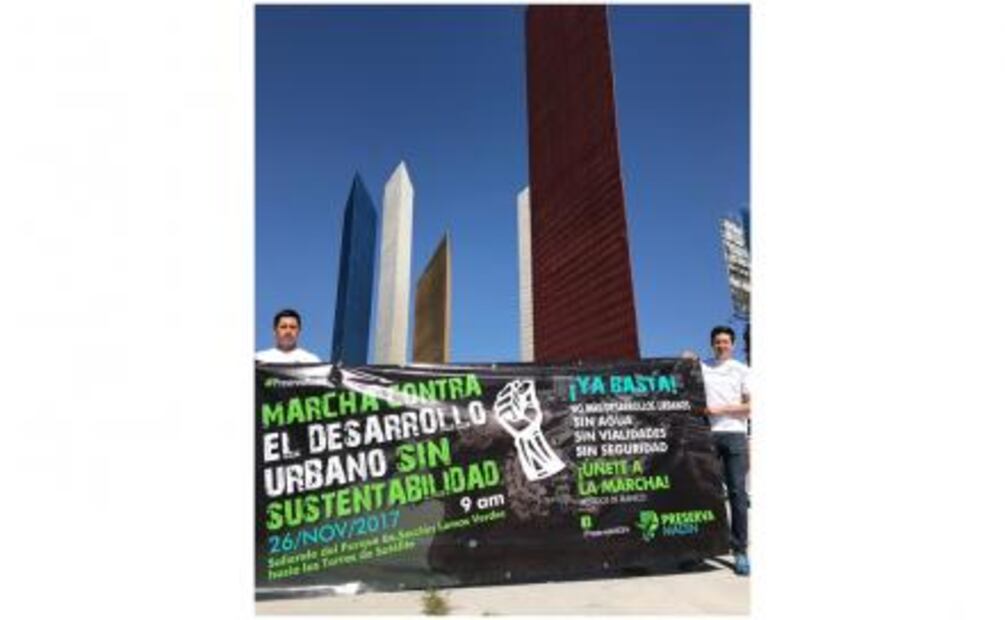 Colonos de Lomas Verdes se oponen a desarrollo urbano