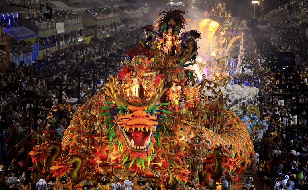 El Carnaval de Río también es llamado "la mayor fiesta del planeta". Foto: EFE. Luiz Eduardo Perez
