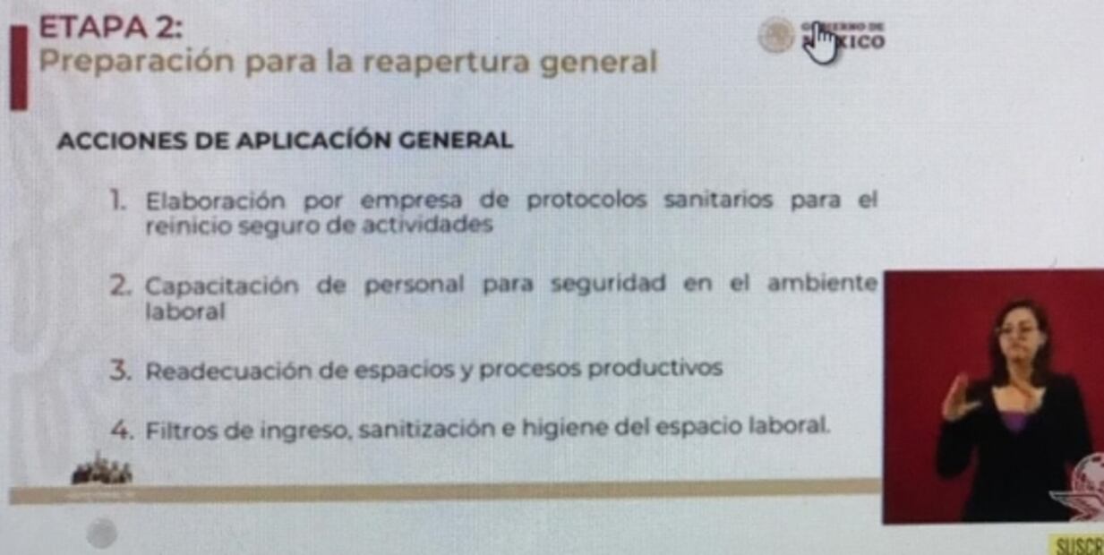 ¿Cuáles son los estados que regresarán primero a la "nueva normalidad"?