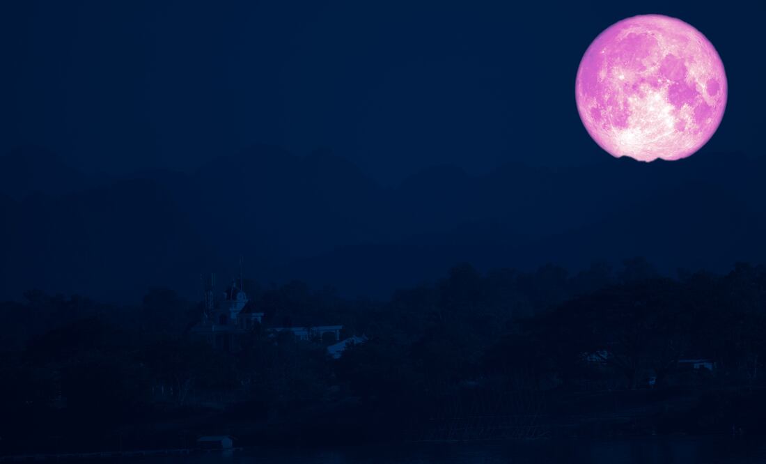 Consejos para ver la Luna de fresa 2024.
FOTO: Pixabay