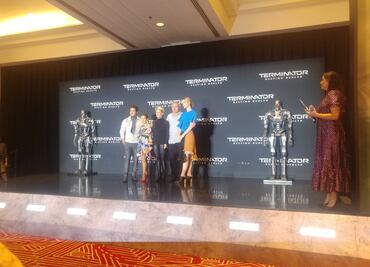 "Terminator: Destino Oculto": Diego Boneta, Natalia Reyes y... ¿Juan Gabriel?