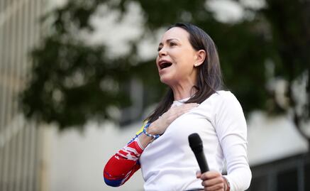 María Corina Machado: Maduro ha sido designado como jefe del Cártel de los Soles; esto no tendrá vuelta atrás, asegura