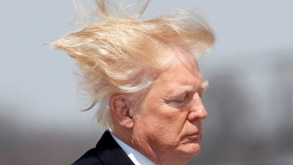 Trump dijo que su cabello tiene que estar "perfecto" (Foto: Reuters)