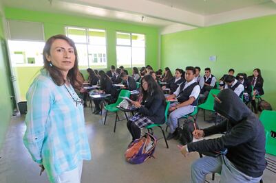 "Los maestros hacen la escuela, no la infraestructura"