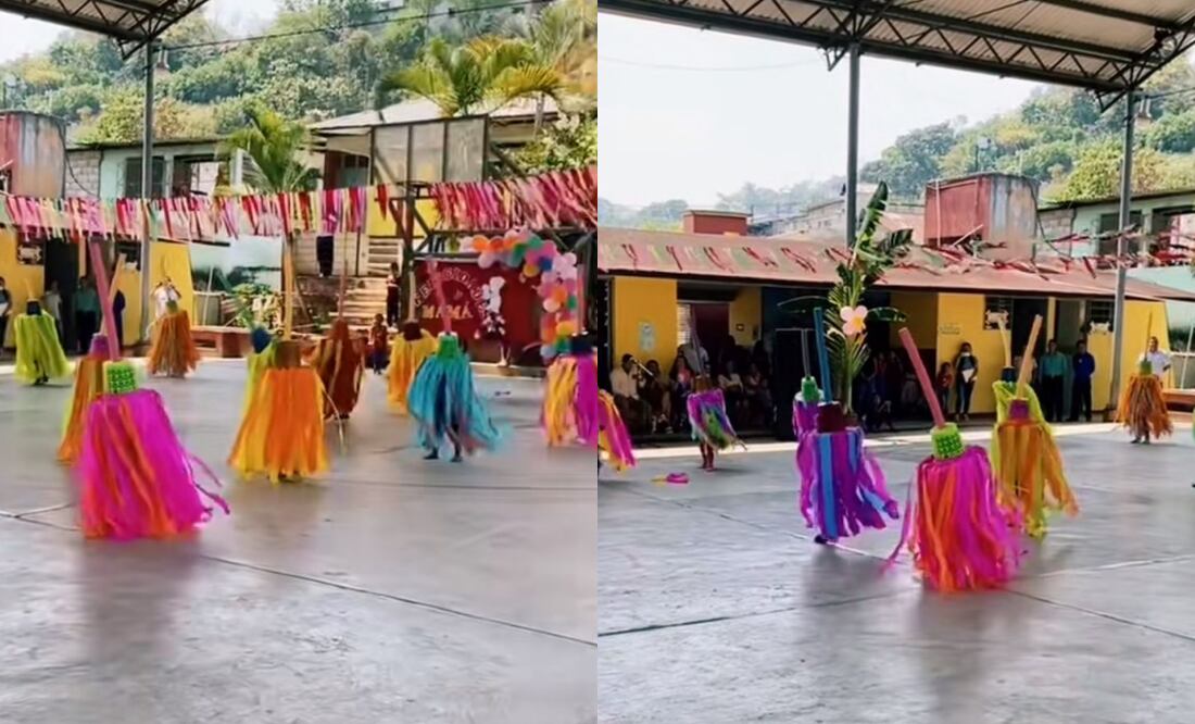 Estos niños dieron el show más original de todo el internet. Foto: Redes Sociales