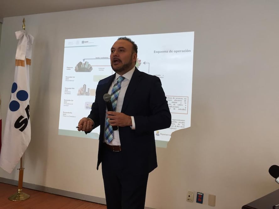 Samuel Arturo Magaña, administrador central de Planeación y Programación de Auditoría Fiscal Federal del SAT (LEONOR FLORE. EL UNIVERSAL)