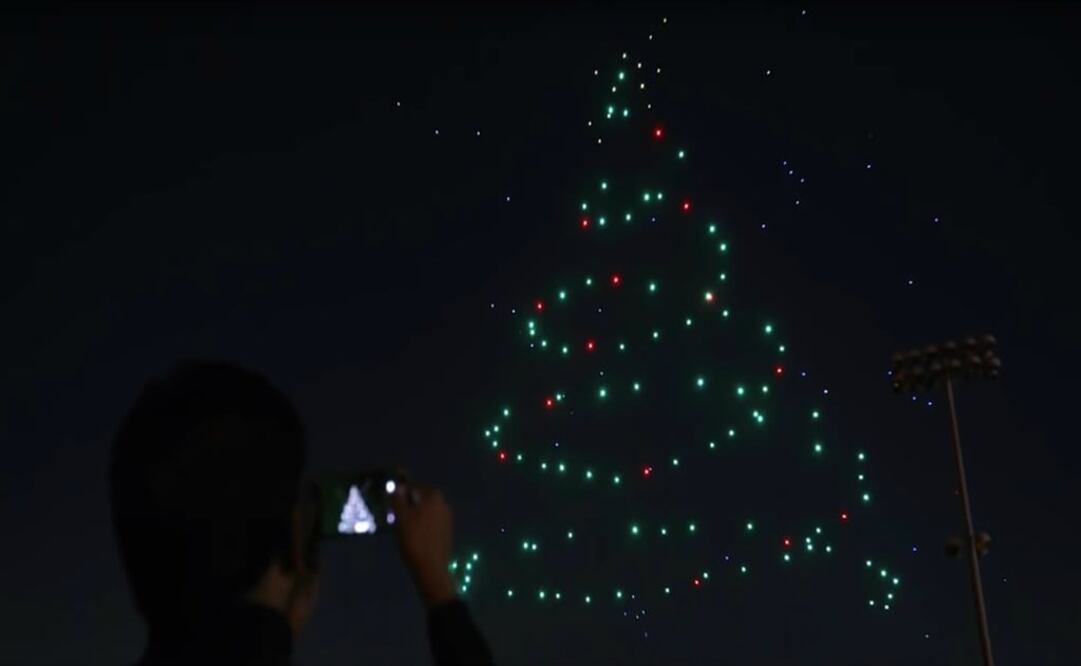 Intel estrena espectáculo con drones en México