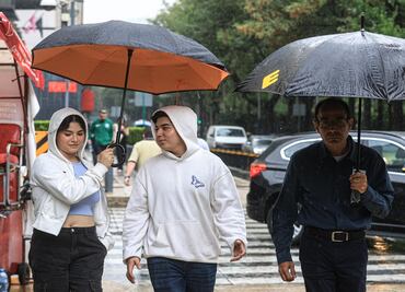 ¡Lleva tu paraguas! Pronostican lluvias y chubascos en gran parte del territorio mexicano