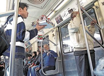 Detienen a 200 vagoneros y bocineros en líneas del Metro
