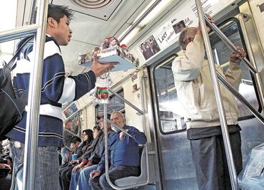 Detienen a 200 vagoneros y bocineros en líneas del Metro