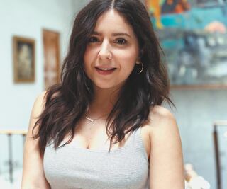 A Diana Bovio le resultó dejar el diseño por la actuación