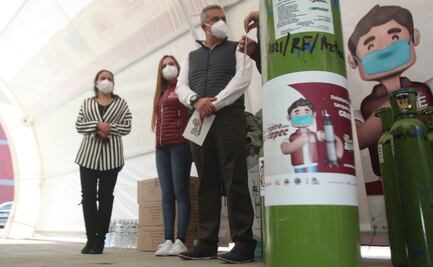Ecatepec pone a disposición de pacientes Covid tanques de oxígeno y recargas gratuitas 