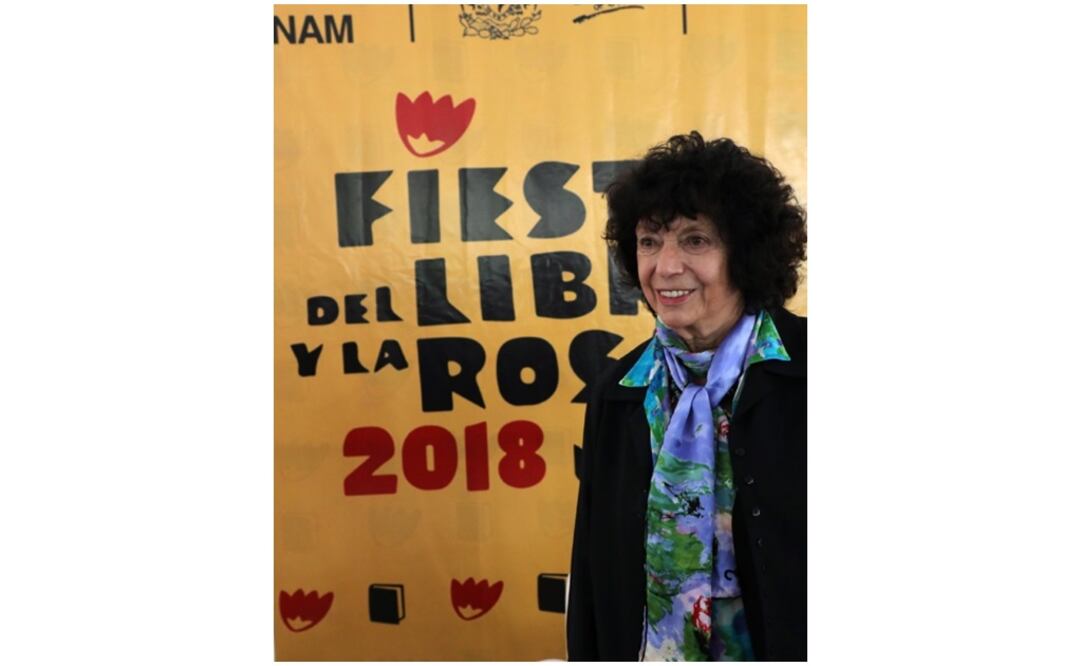 Luisa Valenzuela ofreció la charla “El poder de la ficción”, en la Fiesta del Libro y la Rosa 2018. Foto: Difusión Cultural UNAM