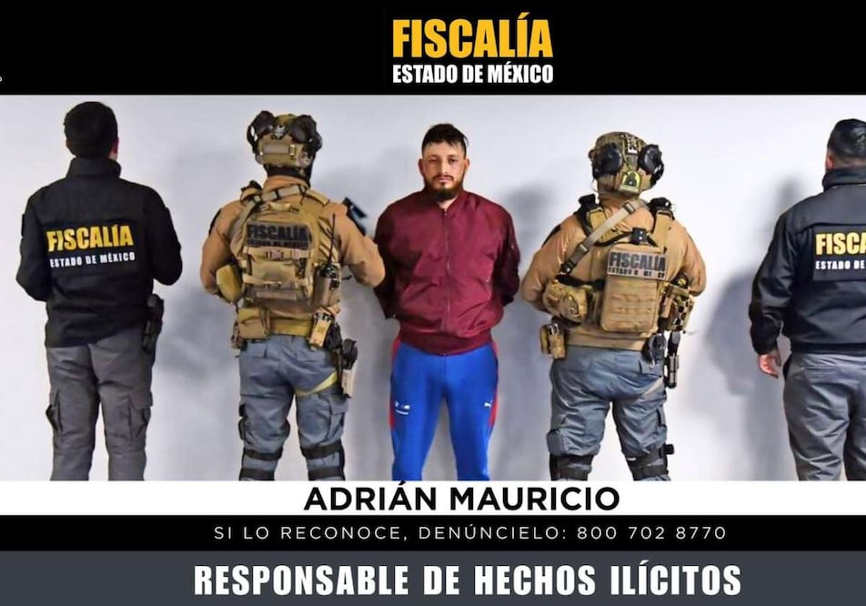 Sentencia de 150 años de cárcel contra ex comisario de Nicolás Romero, detenido en Operación Enjambre. Foto: Especial