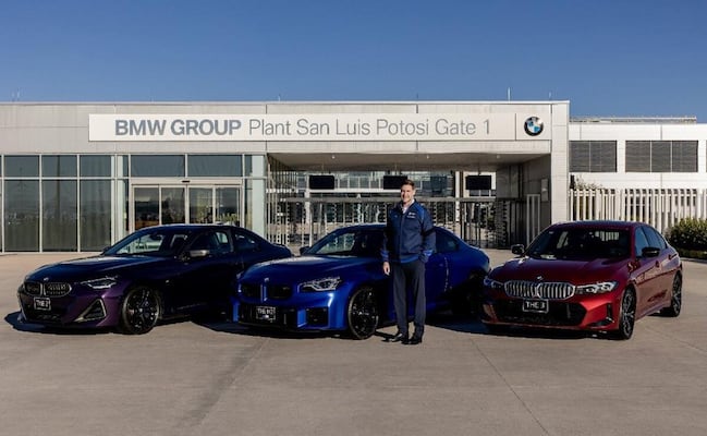BMW avanza en ampliar planta de San Luis Potosí para fabricar autos eléctricos en 2027; invierten 800 millones de euros
