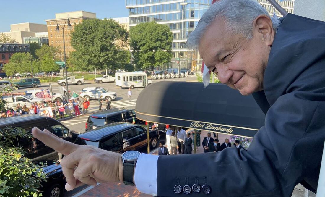 AMLO en Washington