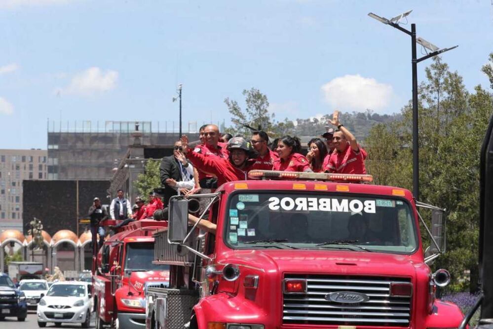 Coordinación General De Bomberos y Protección Civil de Toluca. Foto: Jorge Alvarado. EL UNIVERSAL