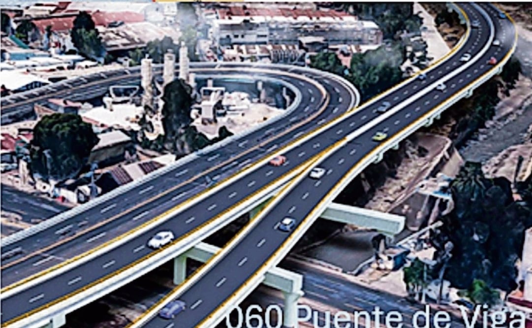 El Macrolibramiento Mexiquense en su tramo cero. Foto: Especial