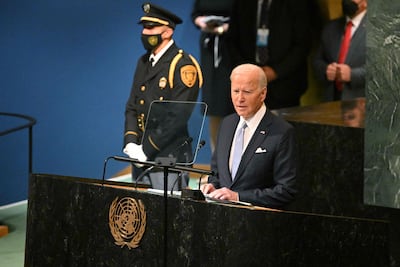 Biden arremete contra Putin en la ONU; acusa a Rusia de querer extinguir el "derecho a existir" de Ucrania