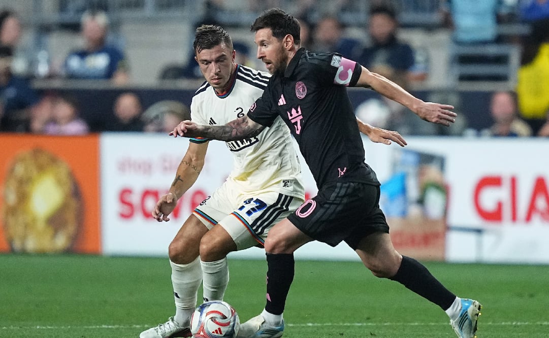Lionel Messi anotó en el empate del Inter Miami / Foto: AP