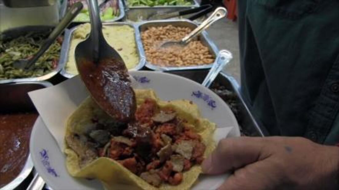 Lugares para comer en la Central de Abasto