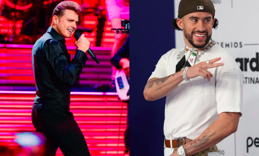 Bad Bunny asistió al concierto de esta noche de Luis Miguel. Foto: Instagram