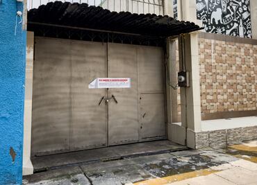 Predio donde operaba “El Perro Salado”, bajo el yugo de La Unión Tepito, según vecinos