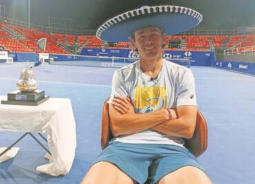 Alex de Miñaur tiene mayor motivación tras coronarse en el Abierto Mexicano de Tenis