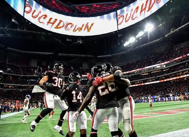 Los Falcons reviven y hunden a los New York Giants
